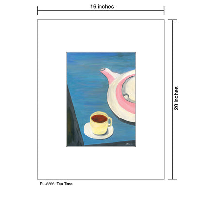 Tea Time, Print (#8566) - Printed Canvas