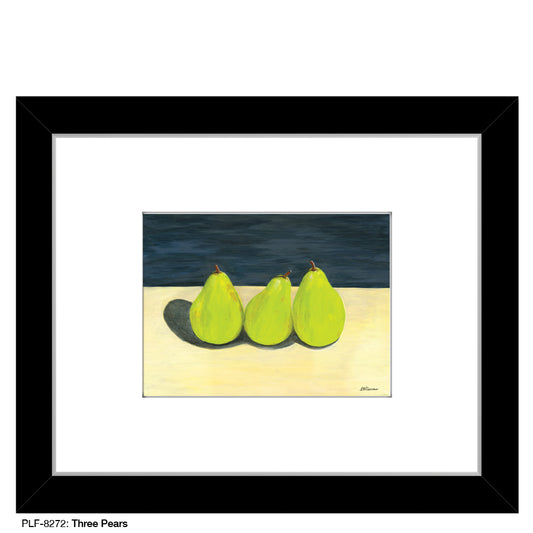 Three Pears, Print (#8272) - Printed Canvas