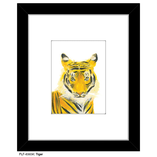 Tiger, Print (#8365K), Print Matted, www.printedcanvas.com