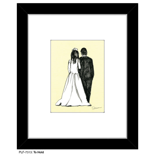 To Hold, Print (#7313) - Printed Canvas