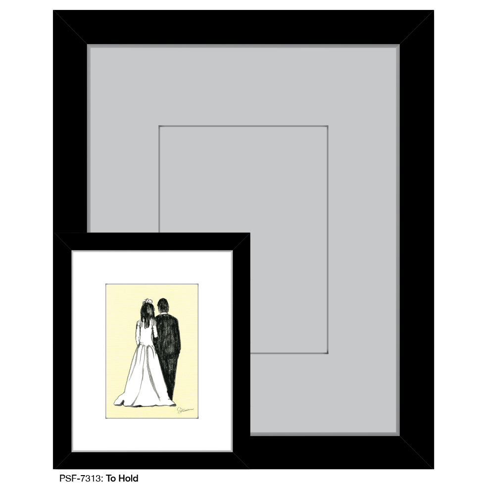 To Hold, Print (#7313) - Printed Canvas
