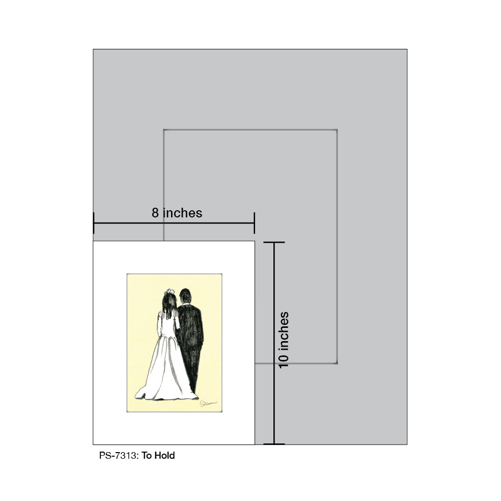 To Hold, Print (#7313) - Printed Canvas