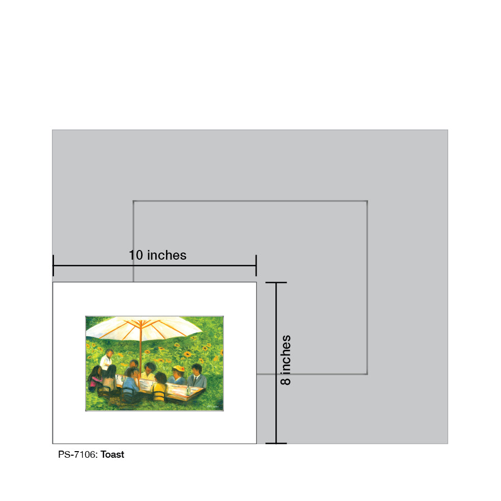 Toast, Print (#7106) - Printed Canvas