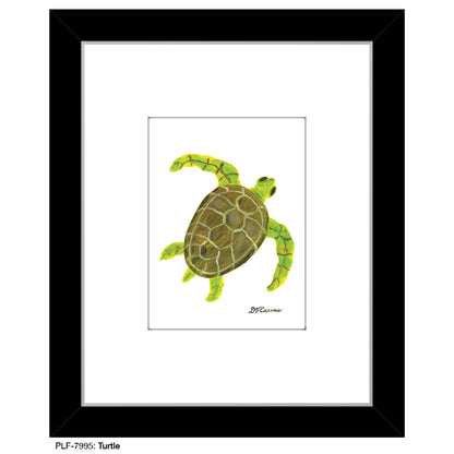 Turtle, Print (#7995) - Printed Canvas