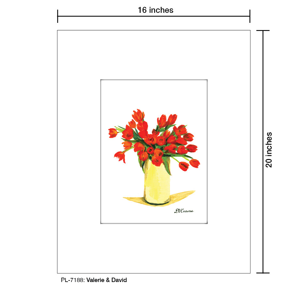 Valerie & David, Print (#7188) - Printed Canvas