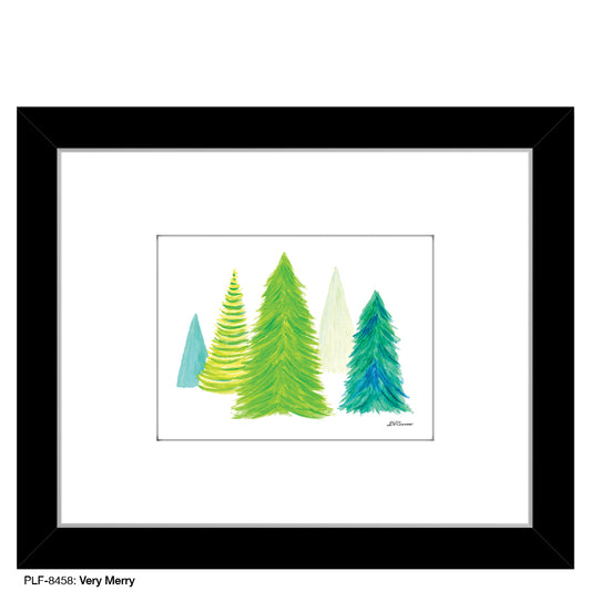 Very Merry, Print (#8458) - Printed Canvas