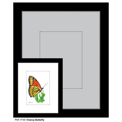 Viceroy Butterfly, Print (#7749) - Printed Canvas