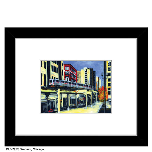 Wabash, Chicago, Print (#7242) - Printed Canvas