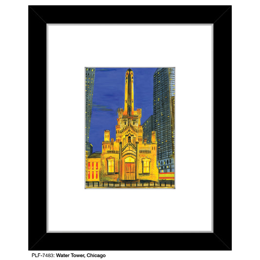Water Tower, Chicago, Print (#7483) - Printed Canvas