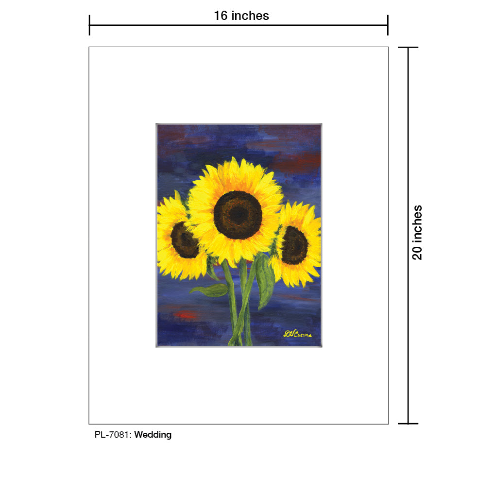Wedding, Print (#7081) - Printed Canvas