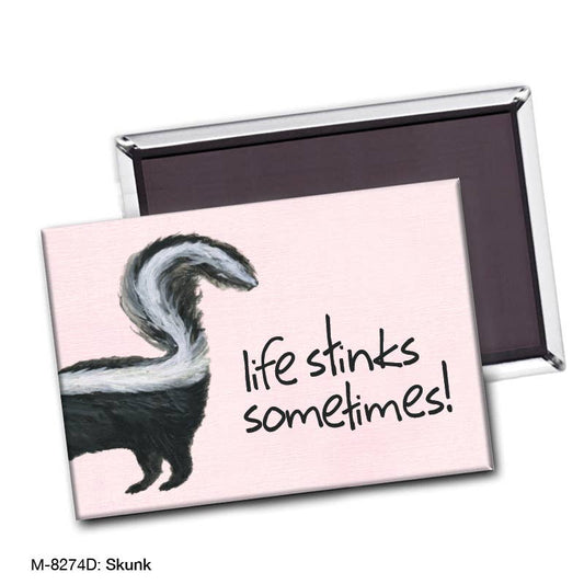 Skunk, Magnet (M-8274D), front, printedcanvas.com