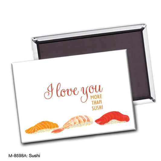 Sushi, Magnet (M-8598A), front, printedcanvas.com