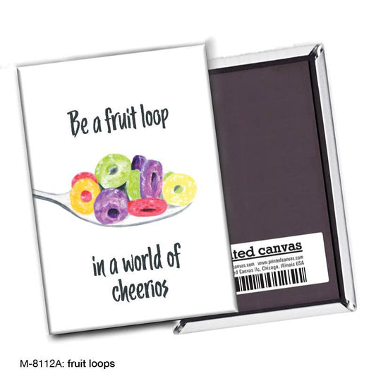 Fruit Loops, Magnet (M-8112A), Front, printedcanvas.com