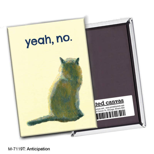Anticipation, Magnet (M-7119T), Front, www.printedcanvas.com