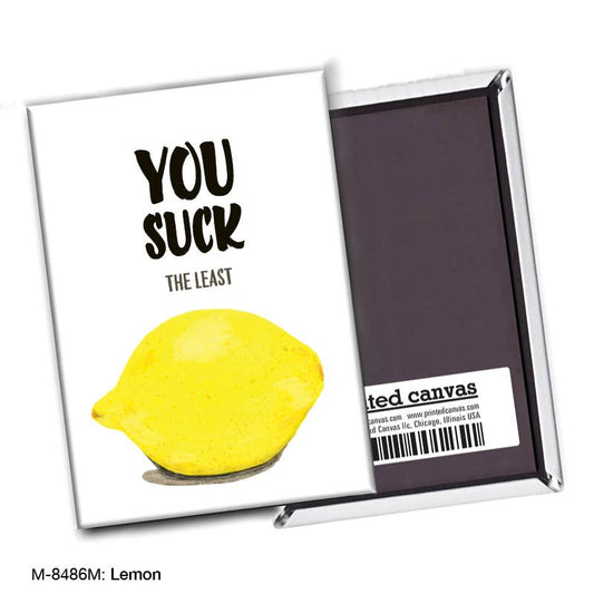 Lemon, Magnet (M-8486M), Front, printedcanvas.com