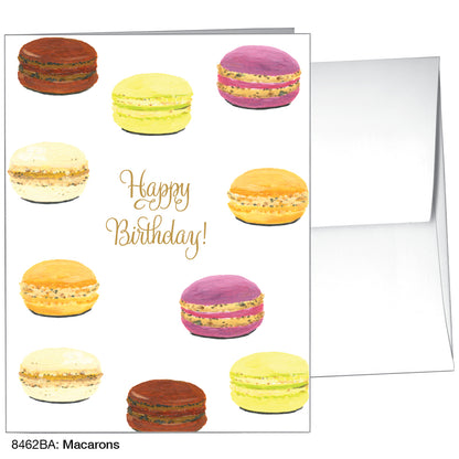 Macarons, Greeting Card (8462BA), A2 Card, www.printedcanvas.com