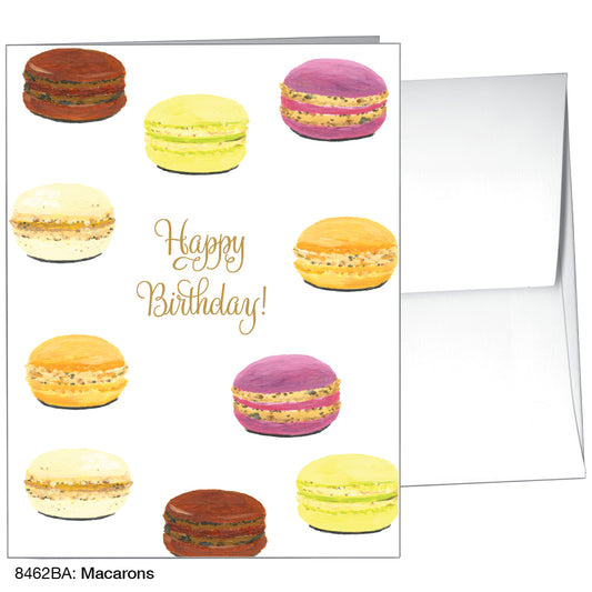 Macarons, Greeting Card (8462BA), A2 Card, www.printedcanvas.com