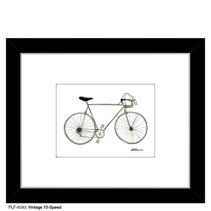 Vintage 10-Speed, Print (#8583) - Printed Canvas