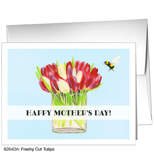 Freshly Cut Tulips, Greeting Card (8264DA), A2, printedcanvas.com