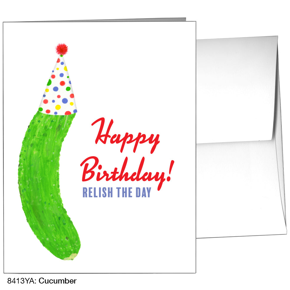 Cucumber, Greeting Card (8413YA), A2 Card, printedcanvas.com