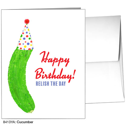 Cucumber, Greeting Card (8413YA), A2 Card, printedcanvas.com