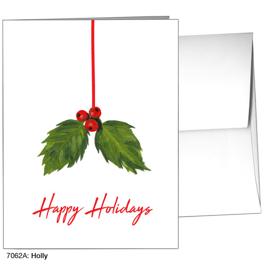 Holly, Greeting Card (7062A), A2, printedcanvas.com