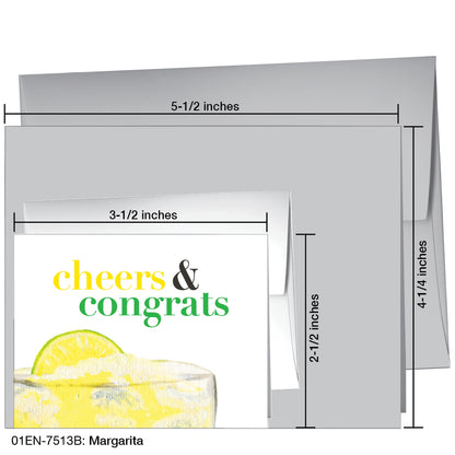 Margarita, Greeting Card (7513B), Enclosure, printedcanvas.com