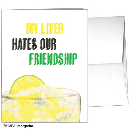 Margarita, Greeting Card (7513EA), A2, printedcanvas.com