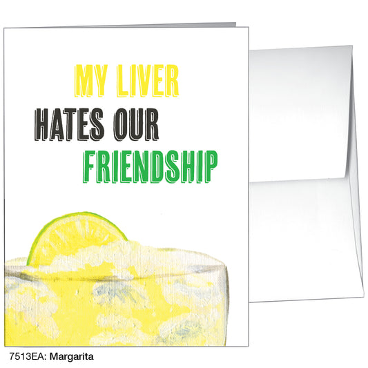 Margarita, Greeting Card (7513EA), A2, printedcanvas.com