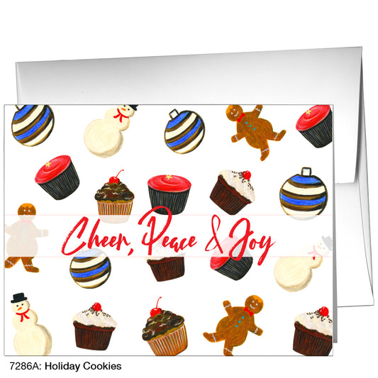 Holiday Cookies, Greeting Card (7286A), A2, printedcanvas.com