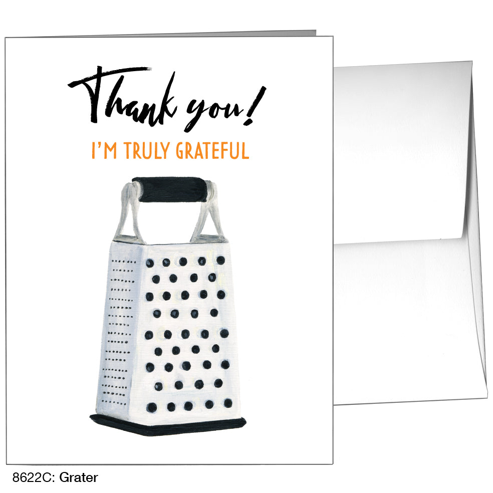 Grater, Greeting Card (8622C), A2, printedcanvas.com