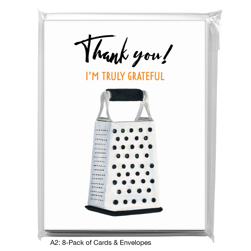 Grater, Greeting Card (8622C), A2 8-Pack, printedcanvas.com