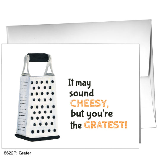 Grater, Greeting Card (8622P), A2, printedcanvas.com