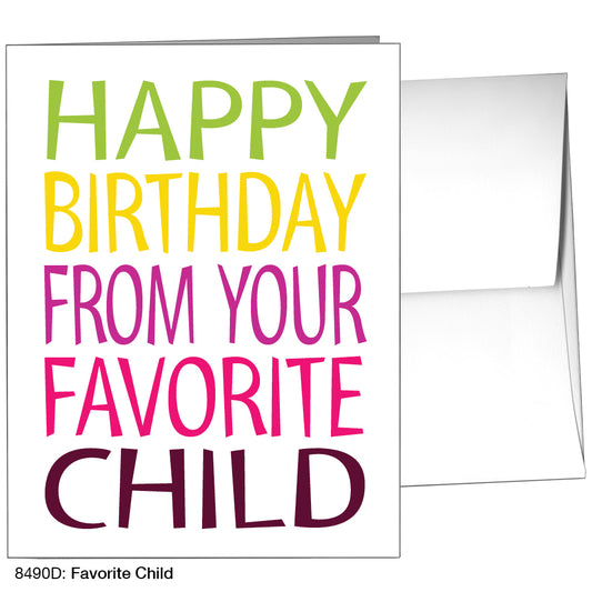 Favorite Child, Greeting Card (8490D), A2, printedcanvas.com