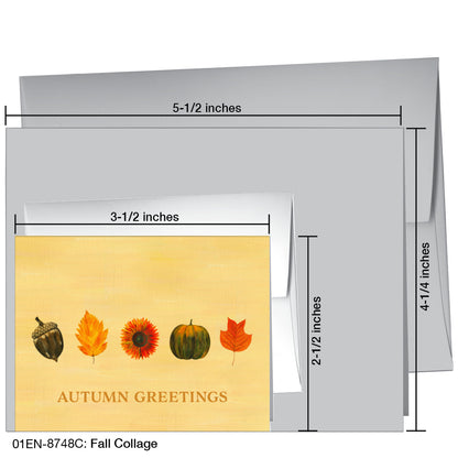 Fall Collage, Greeting Card (8748D), Enclosure, printedcanvas.com