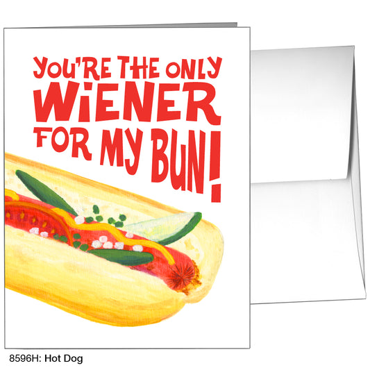 Hot Dog, Greeting Card (8596H), A2, printedcanvas.com