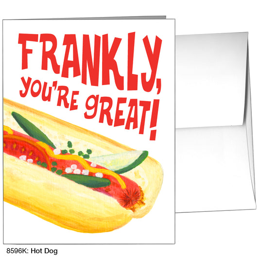 Hot Dog, Greeting Card (8596K), A2, printedcanvas.com