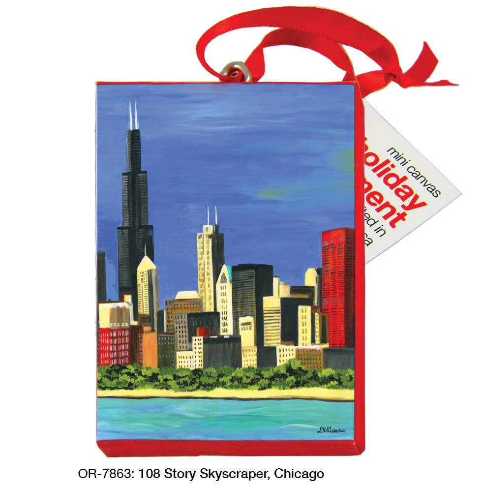 Willis Tower, Chicago, Ornament (OR-7364G)