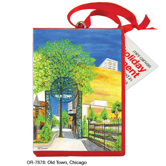 Old Town, Chicago, Ornament (OR-7878)