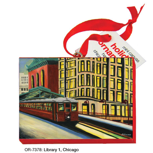 Library 1, Chicago, Ornament (OR-7378)