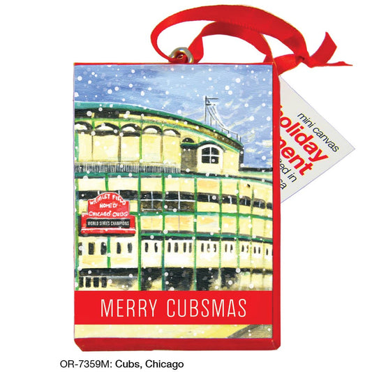 Cubs, Chicago, Ornament (OR-7359M)