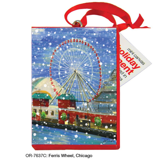 Ferris Wheel, Chicago, Ornament (OR-7637C)