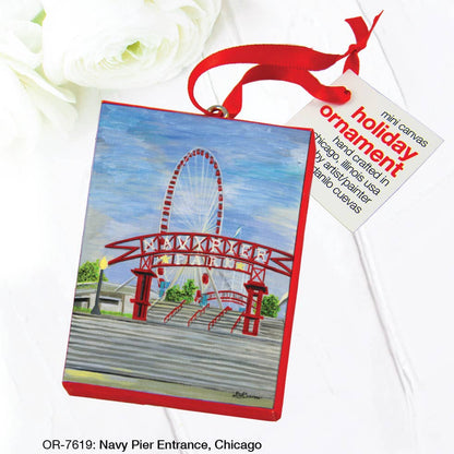 Navy Pier Entrance, Chicago, Ornament (OR-7619)