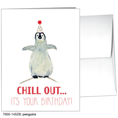 Penguins, Greeting Card (7316ZB)
