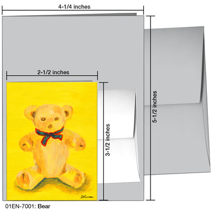 Bear, Greeting Card (7001)