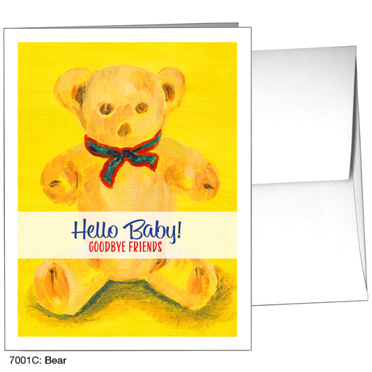 Bear, Greeting Card (7001C)