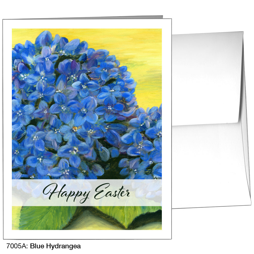 Blue Hydrangea, Greeting Card (7005A)