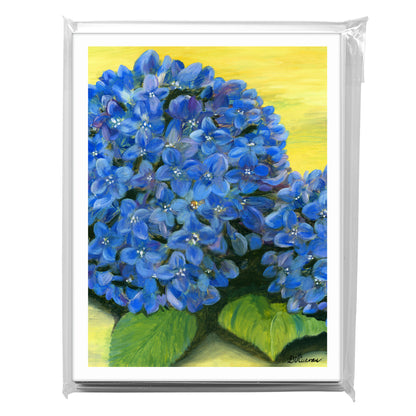 Blue Hydrangea, Greeting Card (7005B)