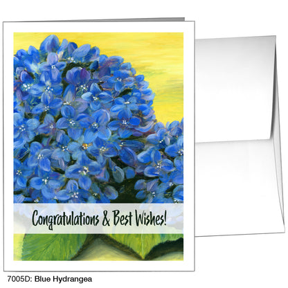 Blue Hydrangea, Greeting Card (7005D)