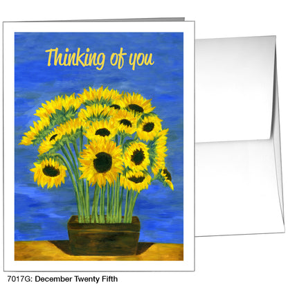 December Twenty Fifth, Greeting Card (7017G)